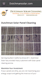 Mobile Screenshot of dutchmansolar.com
